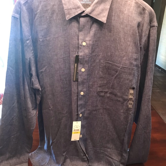 🔥 NWT Van Heusen Studio Dress Shirt - Picture 2 of 6